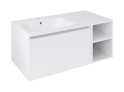 SAPHO - LOREA skříňka 100x46x51,5cm (70+30Pcm), levá, bílá mat (LE070-3131-L-11)