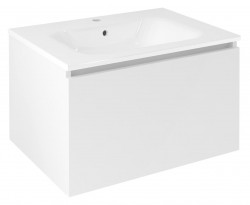 SAPHO - LOREA umyvadlová skříňka 70x44x51,2cm, 1x zásuvka, bílá mat (LE070-3131)