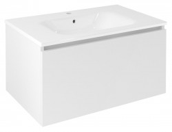 SAPHO - LOREA umyvadlová skříňka 80x44x51,2cm, 1x zásuvka, bílá mat (LE080-3131)