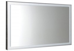 SAPHO - LUMINAR zrcadlo s LED osvětlením v rámu 1200x550, chrom (NL560)