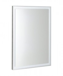 SAPHO - LUMINAR zrcadlo s LED osvětlením v rámu 600x800, chrom (NL557)