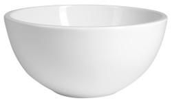SAPHO - MOON keramické umyvadlo na desku vysoké, průměr 43cm, bílá (3112-KL)
