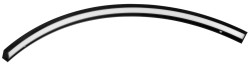 SAPHO - MOON LED svítidlo 6,5W, 230V, 431x12x22, R300, černá mat (SL-2211/60MB)