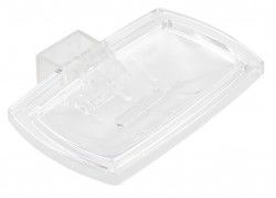 SAPHO - Mýdlenka na sprchovou tyč 30x15, plast (ND1206-07-1)