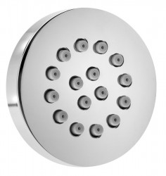 SAPHO - Nástěnná sprška s otočným kloubem, kulatá, chrom (AB550)