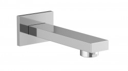 SAPHO - Nástěnná výtoková hubice, hranatá, 160, chrom (BO411)