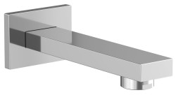 SAPHO - Nástěnná výtoková hubice, hranatá, 160, chrom (BO411)
