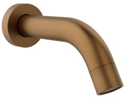 SAPHO - Nástěnná výtoková hubice, kulatá, 174, měď mat (BO521)