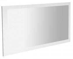 SAPHO - NIROX zrcadlo v rámu 1200x700xmm, bílá lesk (NX127-3030)