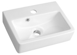 SAPHO - NOAM keramické umývátko 37,5x28cm, bílá (201.129.0)
