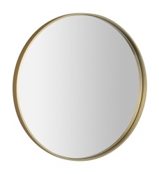 SAPHO - NOTION kulaté zrcadlo v rámu ø 60cm, zlato mat (NT600G)