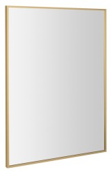SAPHO - NOTION SLIM zrcadlo v rámu 60x80cm, zlato mat (NT860G)