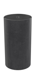 SAPHO - OASIS podstavec pod umyvadlo, LED difuzor, ø 400x745, beton infinity (AS708-42238)