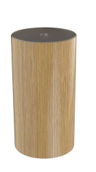 SAPHO - OASIS podstavec pod umyvadlo, LED difuzor, ø 400x745, dub alabama (AS708-H3331)