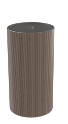 SAPHO - OASIS podstavec pod umyvadlo, LED difuzor, ø 400x745, dub pimento (AS708-K2774)