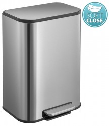 SAPHO - Odpadkový koš 5l, Soft Close, nerez mat (DR101)
