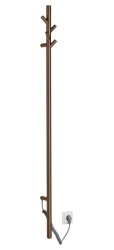 SAPHO - PASADOR elektrický sušák ručníků, kulatý, 150x1500, 30 W, měď mat (ER175PG)