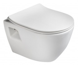 SAPHO - PAULA závěsná WC mísa, 35,5x50cm, bílá (TP325)