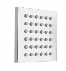 SAPHO - Pevná nástěnná sprška hranatá, chrom (AQ216)