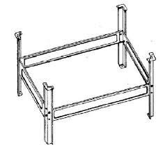 SAPHO - Podpěrná konstrukce k vanám V105x65 a V105x70 (PIED 105)