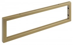 SAPHO - Podpěrná konzole 490x150x20, lakovaná ocel, zlato mat, 1 ks (30367)