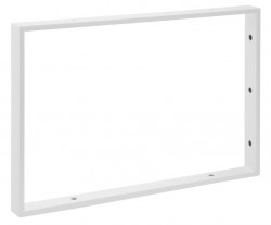 SAPHO - Podpěrná konzole 490x330x40, lakovaná ocel, bílá mat, 1 ks (30371)