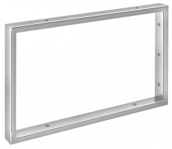 SAPHO - Podpěrná konzole 490x330x40, ocel, chrom, 1 ks (30374)