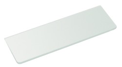 SAPHO - Polička 200x100x8, mléčné sklo (22478)