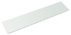 SAPHO - Polička 600x100x8, mléčné sklo (22482)