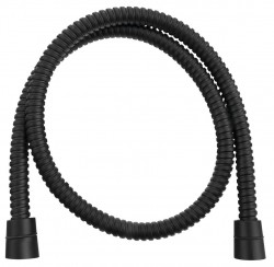 SAPHO - POWERFLEX kovová sprchová hadice, 100cm, černá mat (FLEX100B)