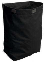 SAPHO - Prádelní koš do skříně 310x500x230, suchý zip, černá (UPK350B)