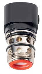 SAPHO - Přepínač s ovladačem pro vanovou baterii, černá mat (561123B)