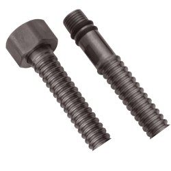 SAPHO - Připojovací nerezová trubička, vlnovec, M10x3/8