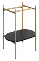 SAPHO - PUNO podstavec pod umyvadlo 550x795x396, zlato mat (SKA590-5)