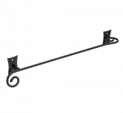 SAPHO - REBECCA držák ručníků 450, černá (CC420)