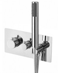 SAPHO - RHAPSODY podomítková sprchová termostatická baterie vč. sprchy, 2/3 výstupy, chrom (5508)