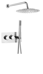 SAPHO - RHAPSODY podomítkový sprchový set s termostatickou baterií, 2/3 výstupy, chrom (5508-02)