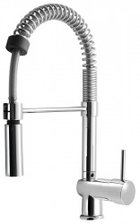 SAPHO - RHAPSODY PROFESSIONAL stojánková dřezová baterie se sprškou, chrom (5547)