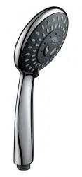 SAPHO - Ruční masážní sprcha, 5 režimů sprchování, průměr 110mm, ABS/chrom (1204-06)