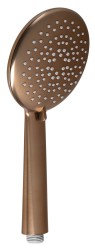 SAPHO - Ruční masážní sprcha, 5 režimů sprchování, silikon trysky, průměr 120, ABS/měď mat (SK879PG)