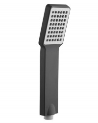 SAPHO - Ruční sprcha, 1 funkce, 235mm, ABS/černá (SK764)