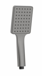 SAPHO - Ruční sprcha, 245, silikon trysky, ABS/gun metal (SK779GM)