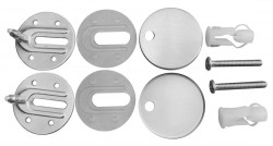 SAPHO - Sada 2 úchytů WC sedátka (PZS102V) (NDPZ102V-5)