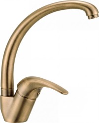 SAPHO - SALY stojánková dřezová baterie, výška 280, bronz (SA516)