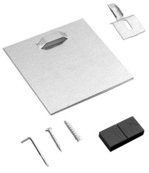 SAPHO - Samolepící úchyt zrcadla 10x10cm (ZS123)