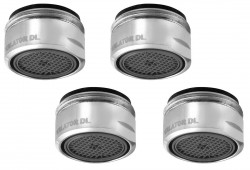 SAPHO - SET 4x perlátor vnější závit M24x1, chrom (3070.204)