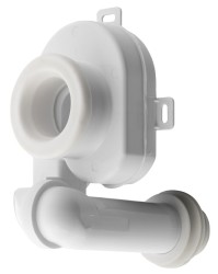 SAPHO - Sifon pro urinál, skrytý odpad s kloubem, DN50, plast (191.701.0)