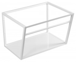 SAPHO - SKA konzole s policí 600x400x460, bílá mat (SKA111)