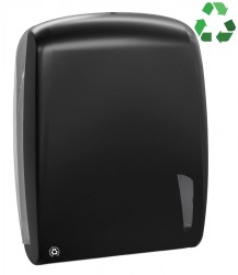 SAPHO - SKIN zásobník na papírové ručníky, 32x41x14cm, ABS, černá mat (A90323BM)