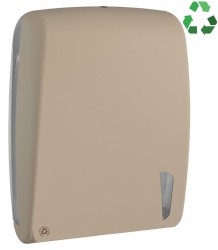 SAPHO - SKIN zásobník na papírové ručníky, 32x41x14cm, ABS, písková (A90310SD)